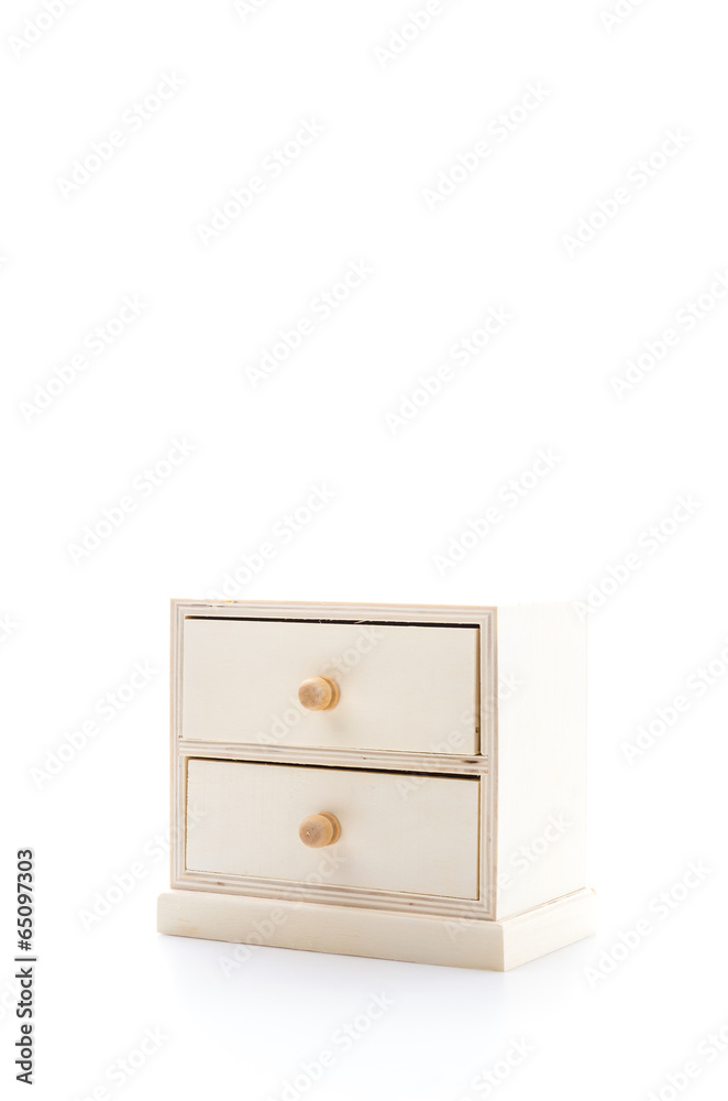 Bedside isolated on white Bedside isolated on white