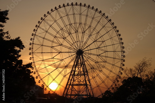 Wallpaper Mural 観覧車 Torontodigital.ca