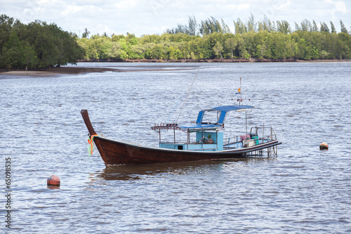 Small fishing boats