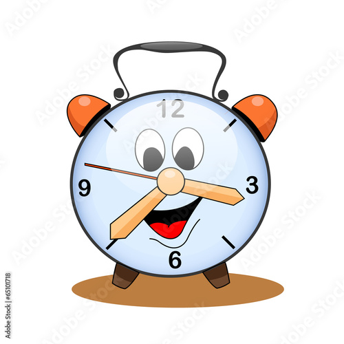 Cartoon clock