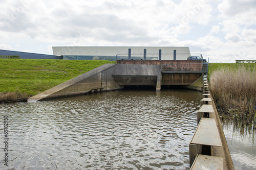 Water inlet of pumping station