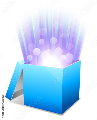Glowing box.