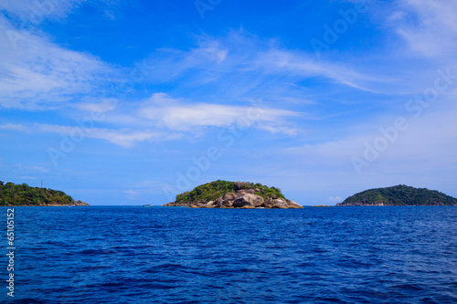  Tropical crystal clear sea, Similan islands, Andaman, Thailand © borilove