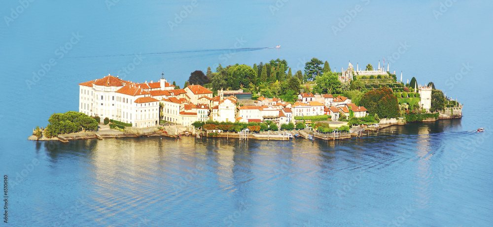 Obraz premium Isola Bella et le palais Borromée
