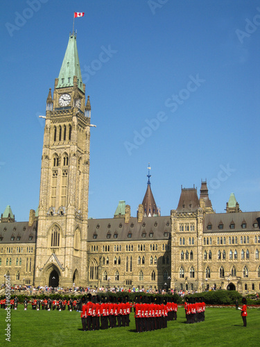 Photos Changing of guard in Parliament Hill, Ottawa, Canada