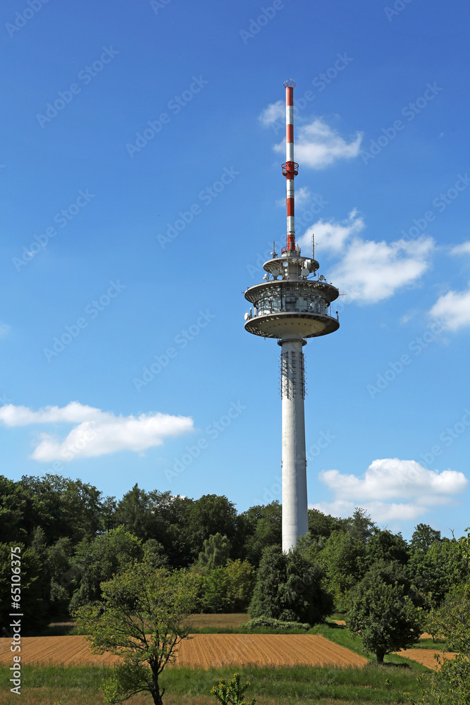 Fototapeta premium Funkturm Grünwettersbach