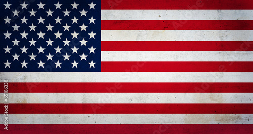 United States of America vintage flag