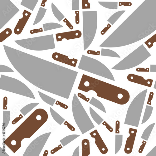 knife seamless pattern