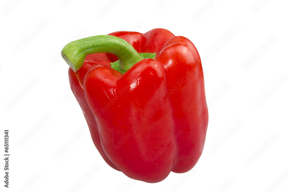 Healthy food. Fresh vegetables. Red Pepper on a white Healthy food. Fresh vegetables. Red Pepper on a white