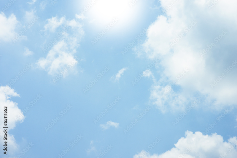 Obraz premium Blue Sky Background