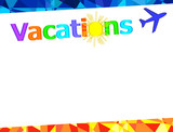 Vacations background