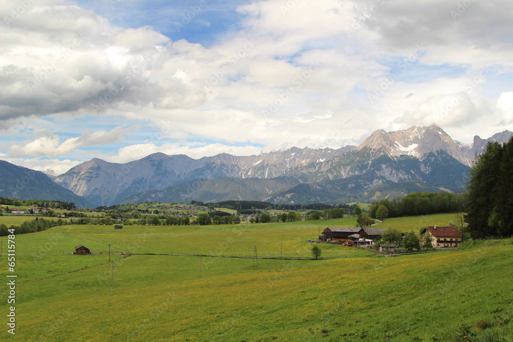 Austrian Alps in summer
