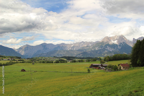Austrian Alps in summer