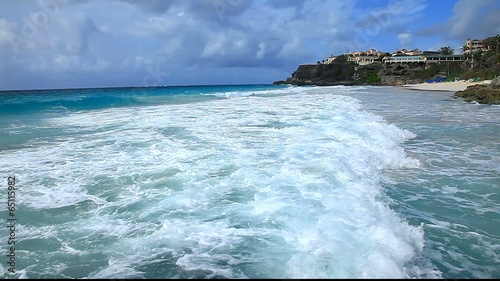 crane beach barbados photo