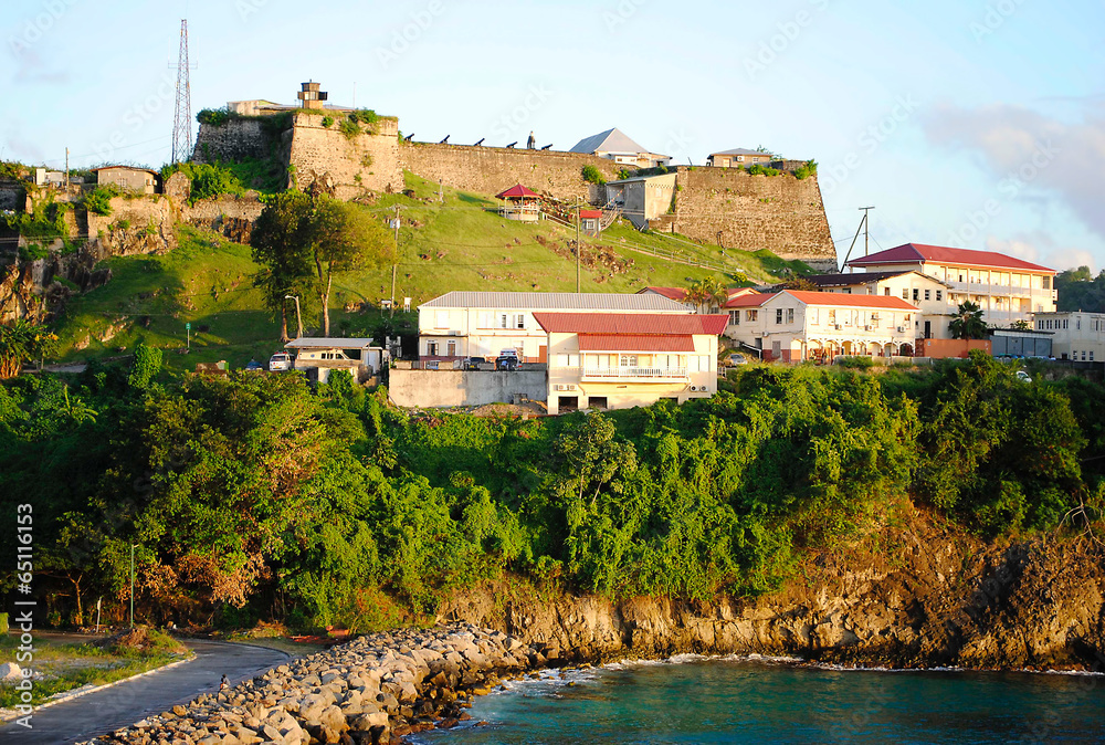 St George's Fort in Grenada