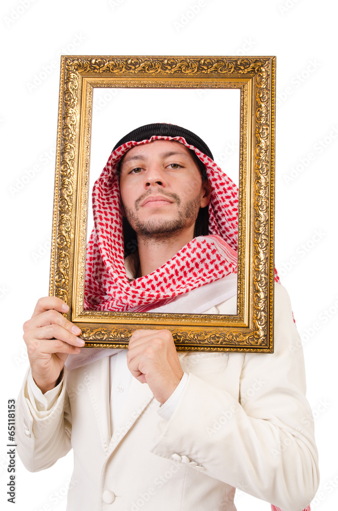Fototapeta premium Arab man in diversity concept