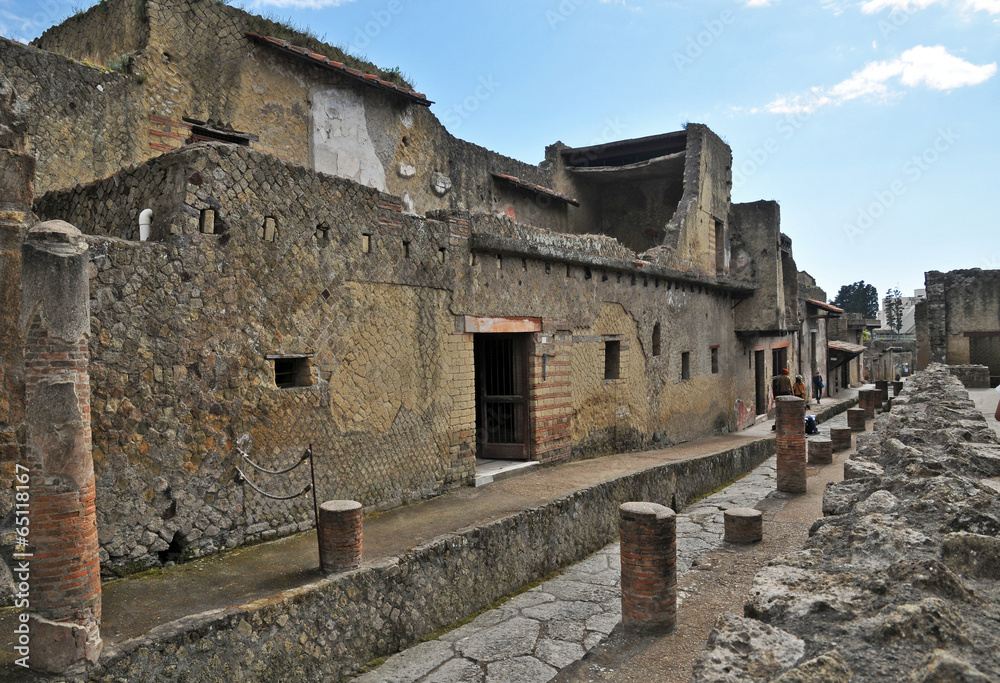 Ercolano, scavi archeologici