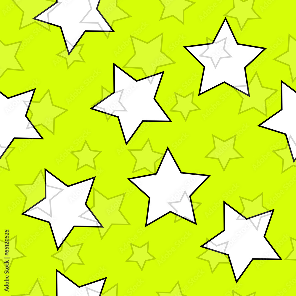 Seamless background with stars