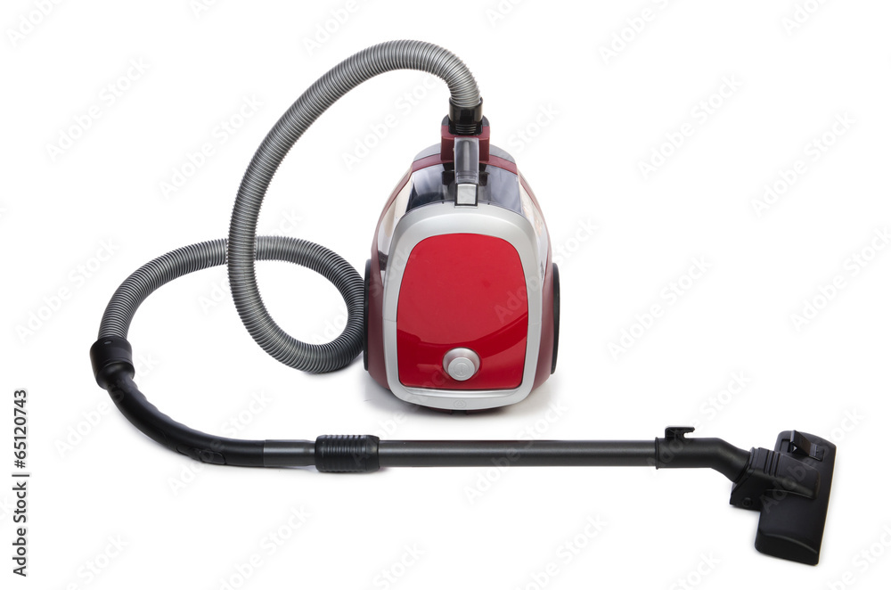Vacuum cleaner isolated on the white background Vacuum cleaner isolated on the white background