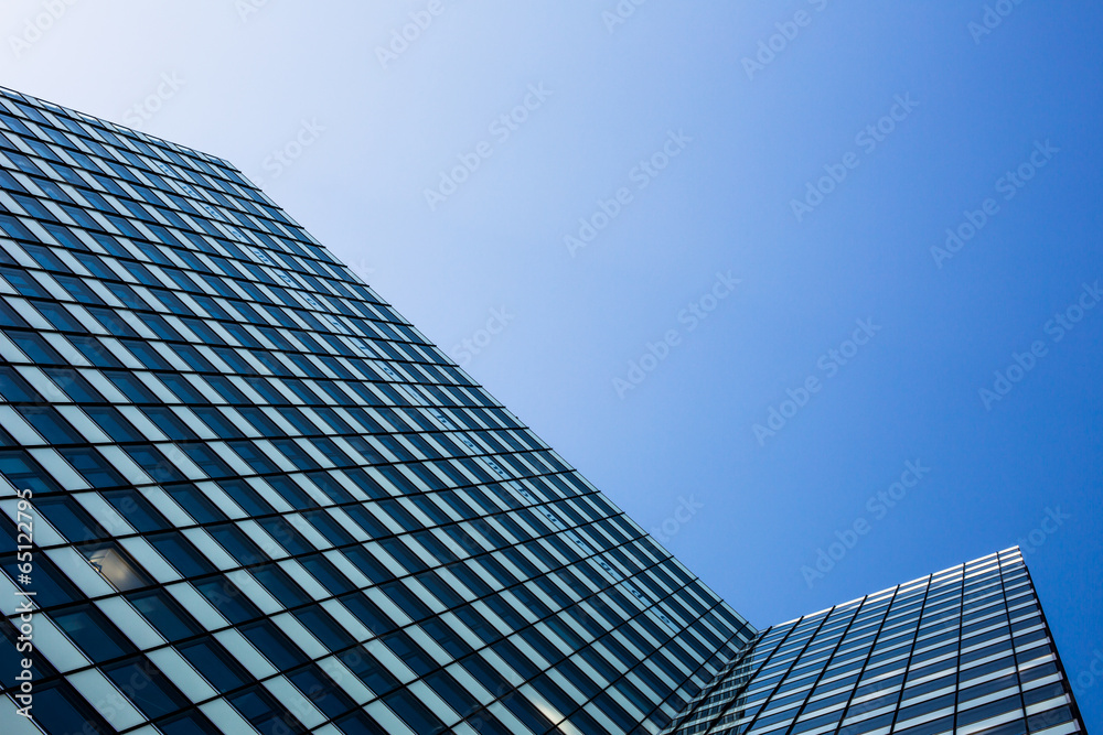 Exterior of building - abstract concept; skyscraper Exterior of building - abstract concept; skyscraper