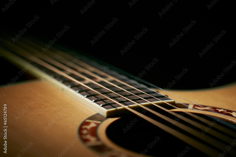Fototapeta premium Acoustic guitar