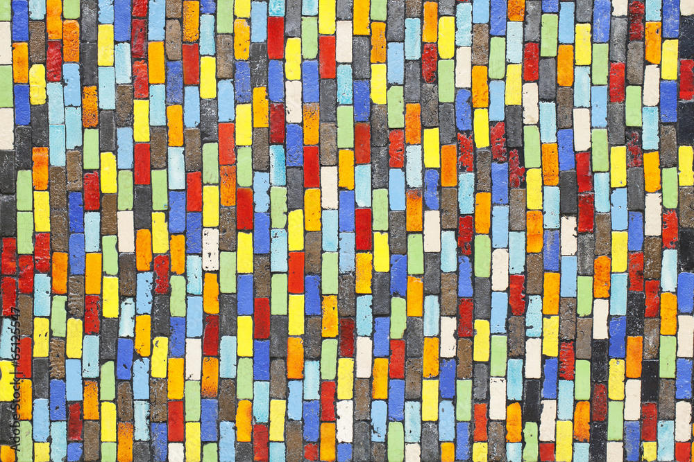 Fototapeta premium Colorful tile