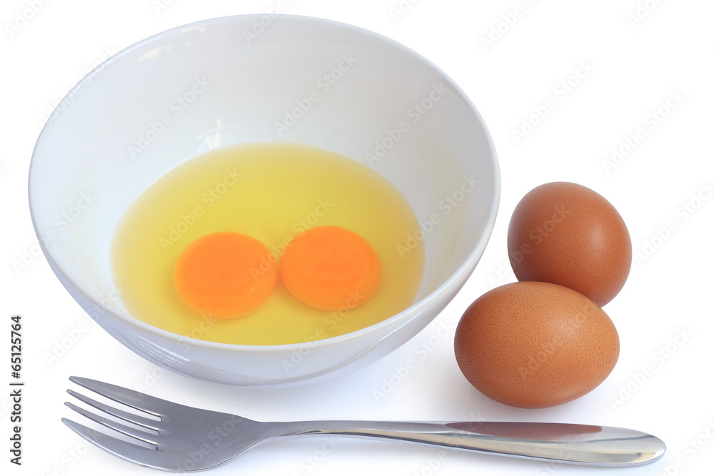 Raw eggs Raw eggs