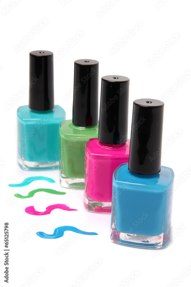 Colorful nailpolish Colorful nailpolish