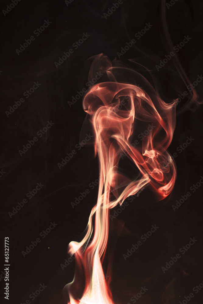 Fototapeta premium smoke of Joss stick