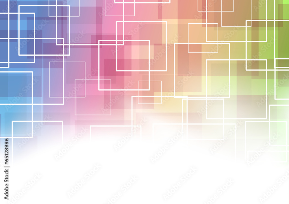 Modernistic square abstraction template Modernistic square abstraction template