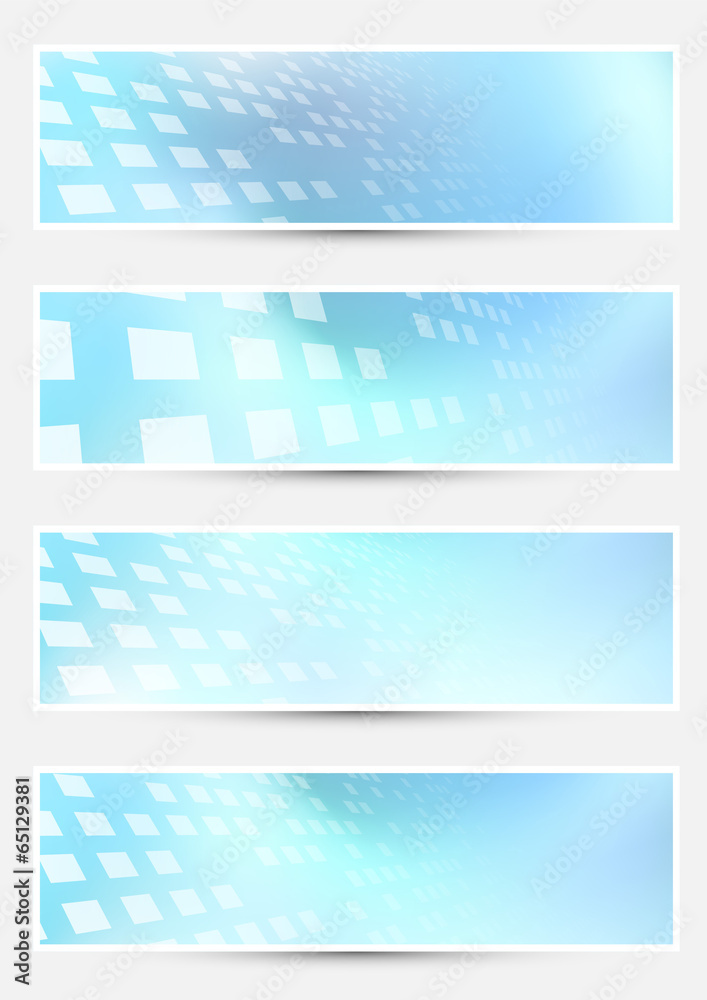 Geometrical bright halftone abstract cards Geometrical bright halftone abstract cards
