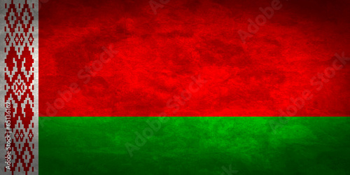 Belarus grunge flag