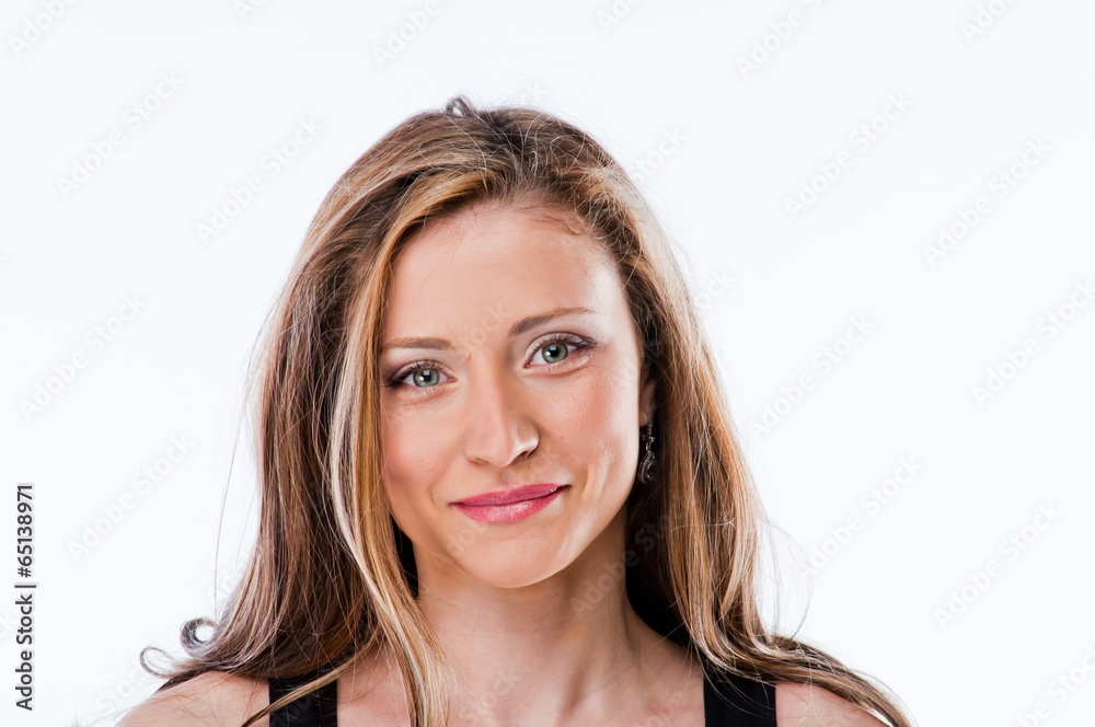 Photo of a young and beautiful woman Photo of a young and beautiful woman