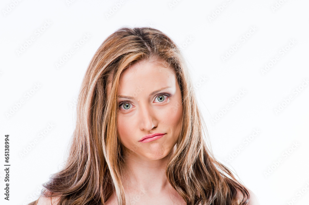 Photo of a young and beautiful woman Photo of a young and beautiful woman