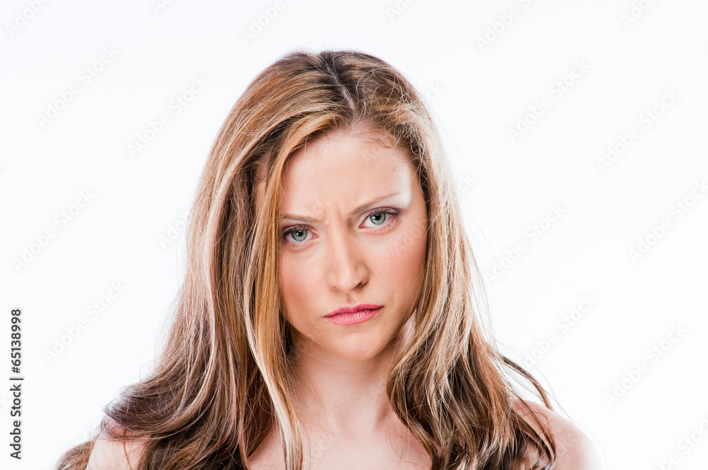 Photo of a young and beautiful woman Photo of a young and beautiful woman