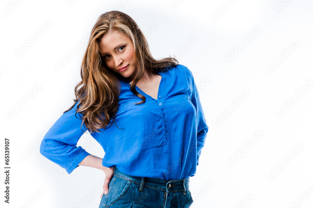 Photo of a young and beautiful woman Photo of a young and beautiful woman