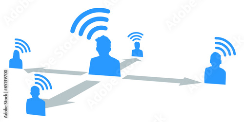 WLAN Menschen