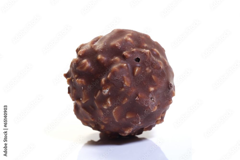 Praline schokolade isoliert Praline schokolade isoliert