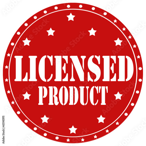 Licensed Product-label