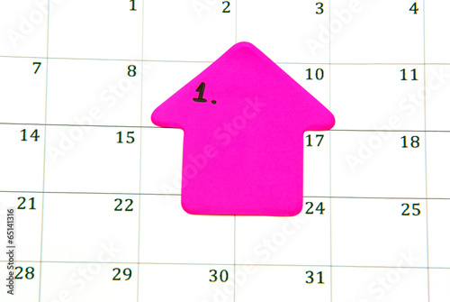 Planning on calendar