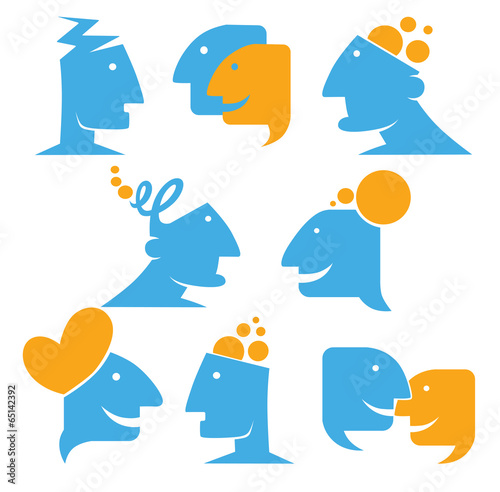 talking and thinking, vector communication collection