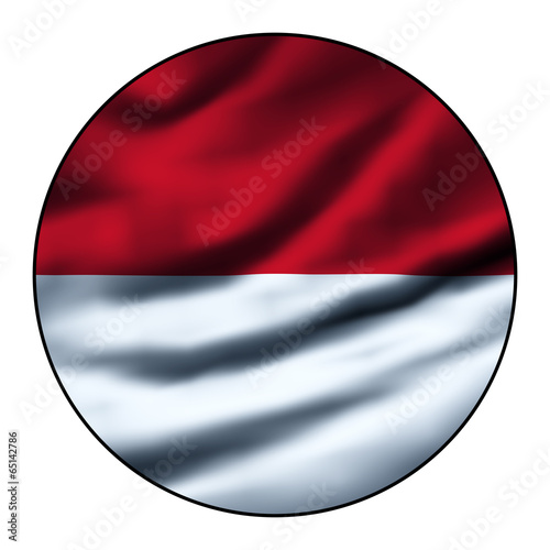 Illustration of a waving flag in a round circle - Indonesia Free Download Illustration of a waving flag in a round circle - Indonesia - GFXLoad