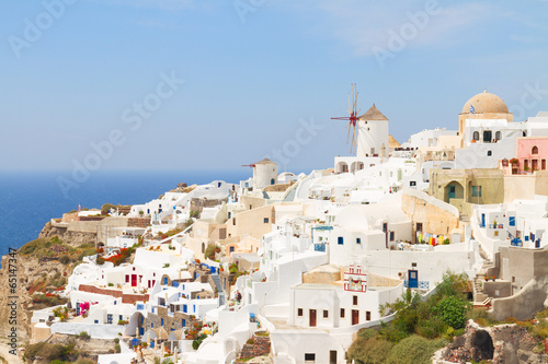 Oia, traditional greek village