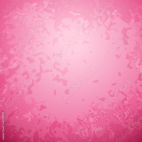 Abstract pink paper background with bright center spotlight
