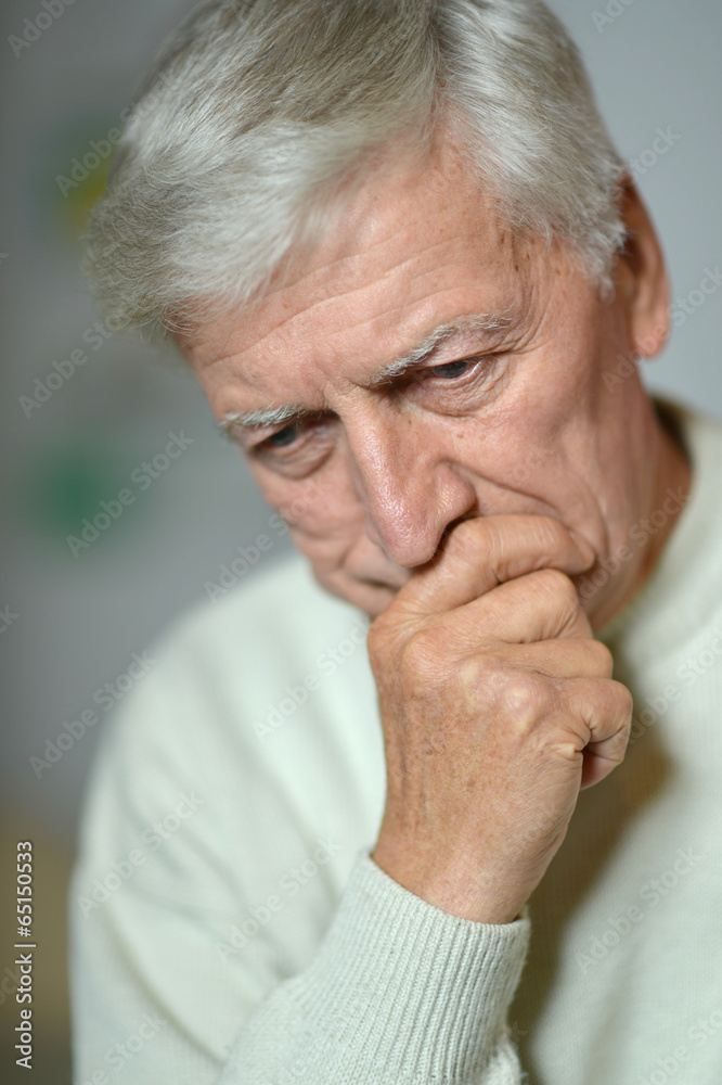 Portrait of a senior man Portrait of a senior man