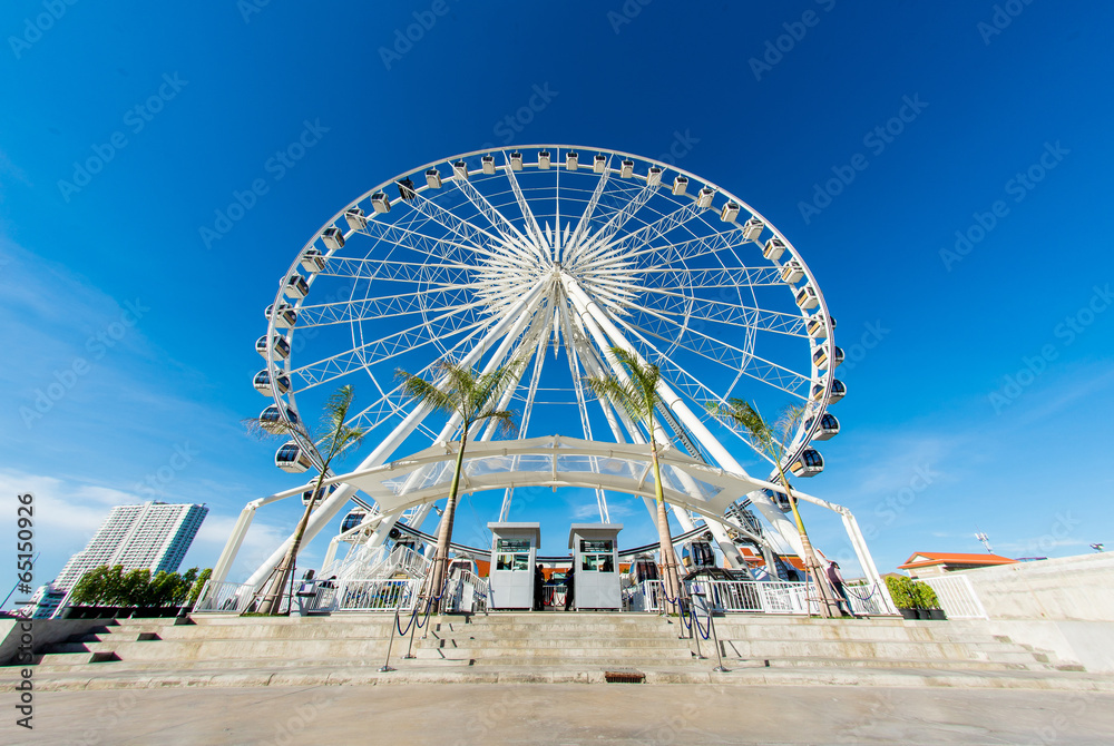 big Ferris wheel big Ferris wheel
