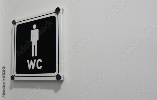 WC Sign