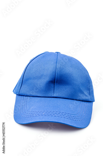 Baseball cap isolated white background