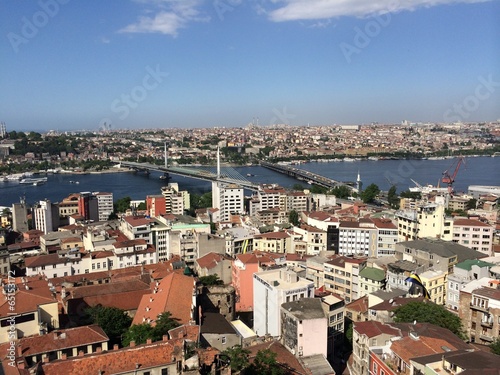 Panorama of Istanbul from the Galata's Tower, Turkey