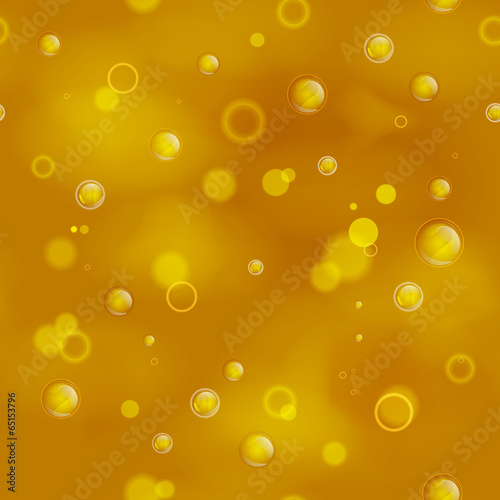 Seamless Champagne Bubbles Background